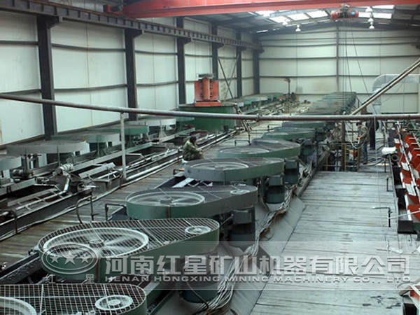 鉀長石選礦生產線